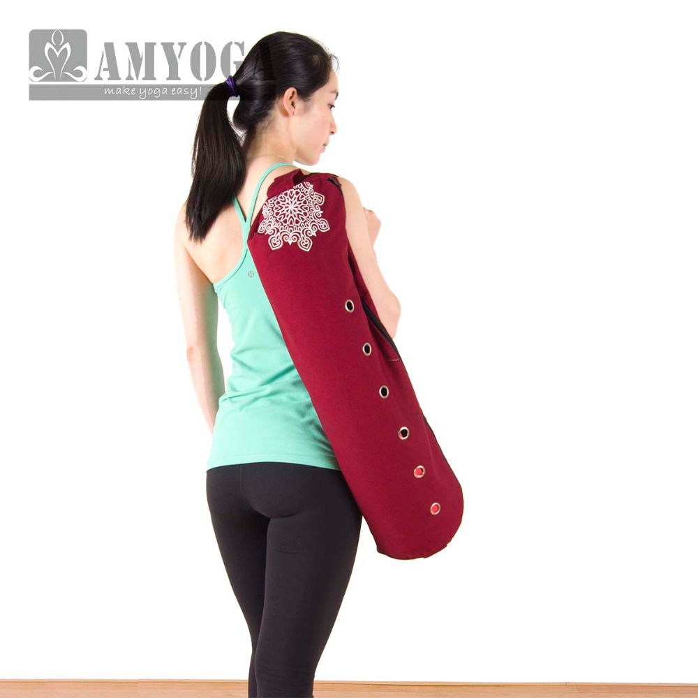 Yoga Mat For Fitness - Canvas Yoga Mat Bag Single Shoulder