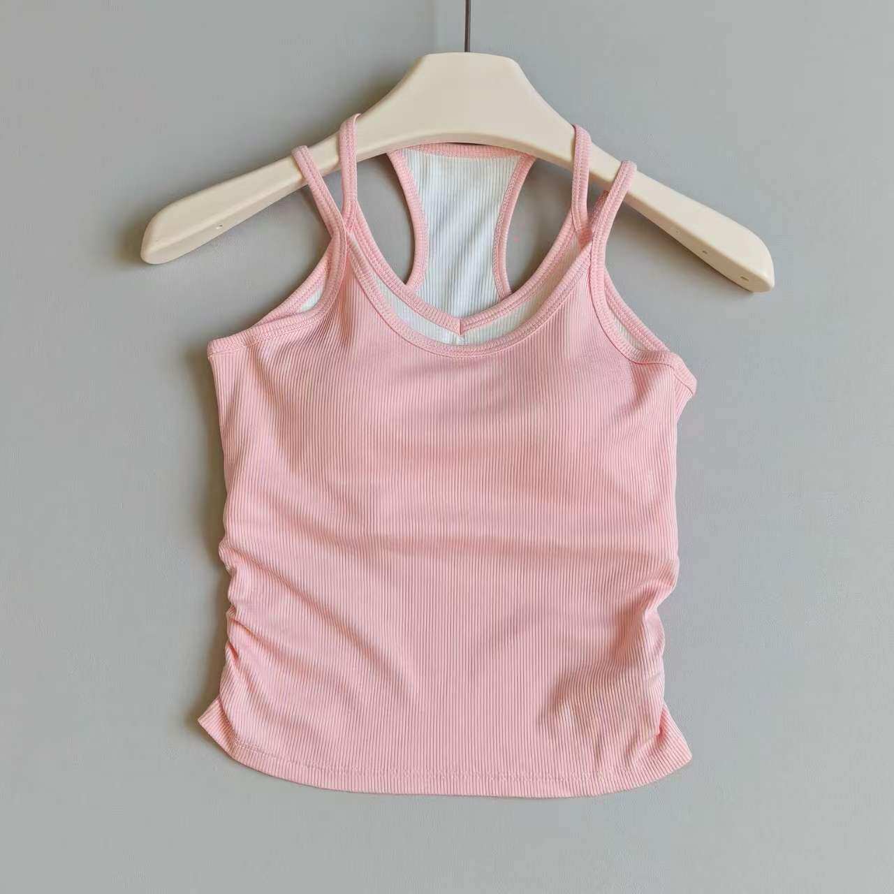 Contrast Color Yoga Vest for W - Yoga Mat For Fitness review and price