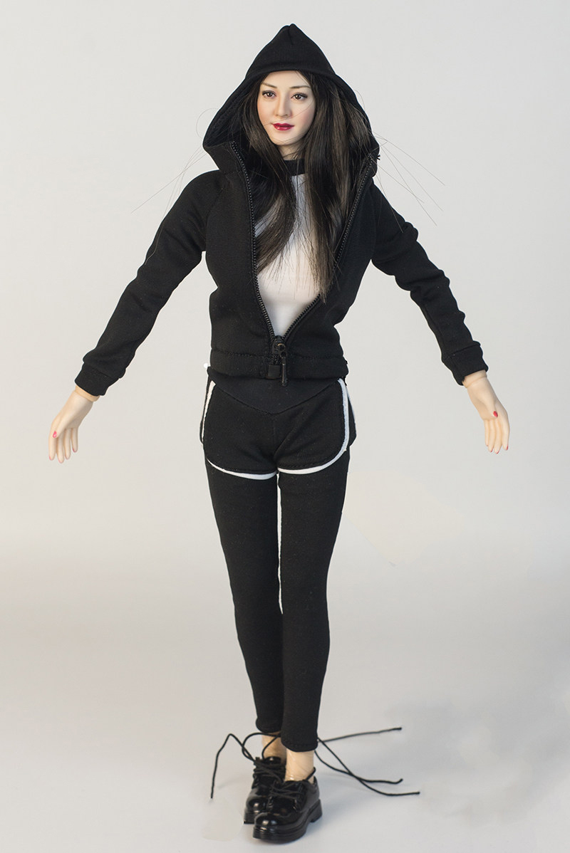 1/6 Female Black Yoga Clothing - Yoga In Fitness First review and price