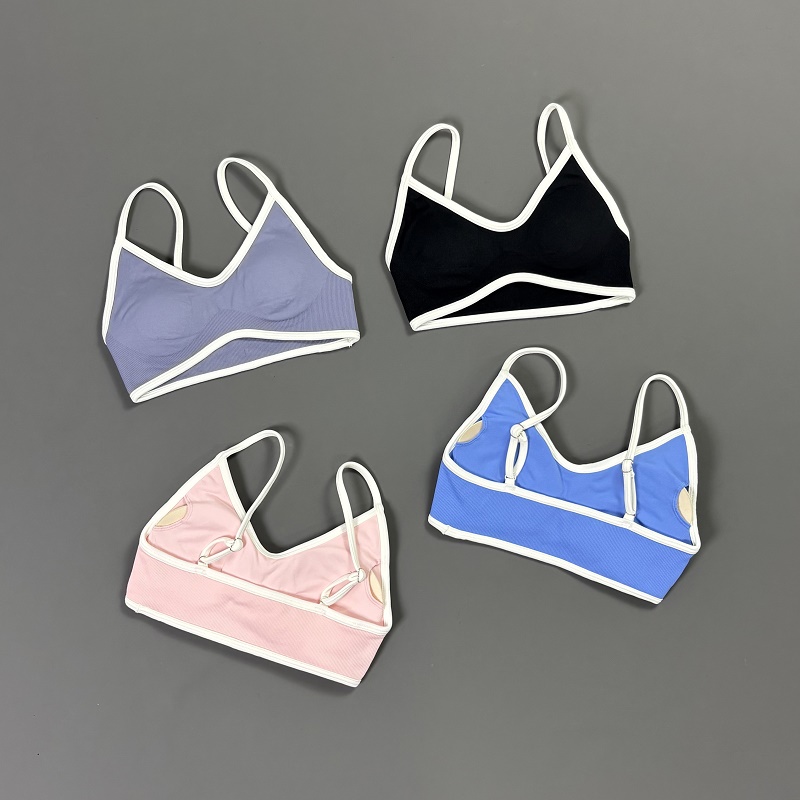 Women Contrastline Yoga Bra V  - Yoga Mat For Fitness review and price